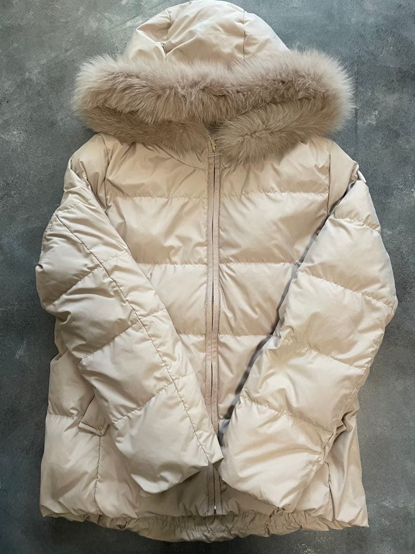 ✨美品✨エニィスィス【撥水加工】2WAYピーチショート ダウンコート サイズ2