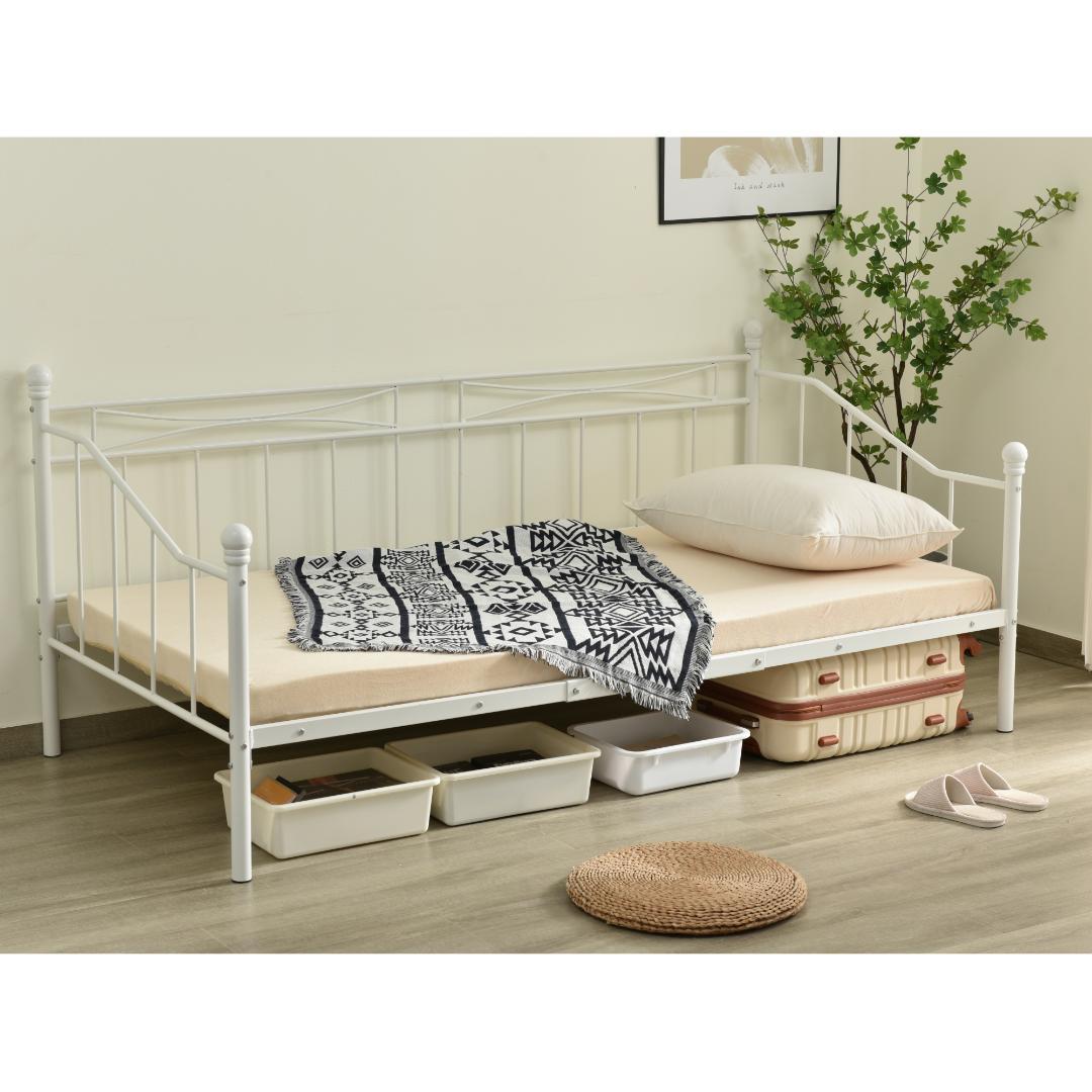 数量限定！シングル・Sパイプベッド一人暮らし 収納 1人用　2COLOR