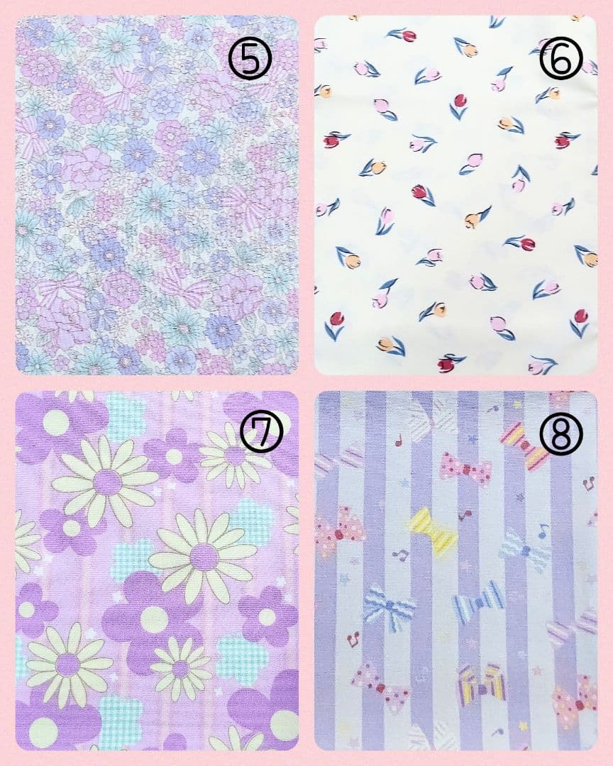 ハンドメイドオーダーページ女の子③ 入園入学準備レッスンバッグ