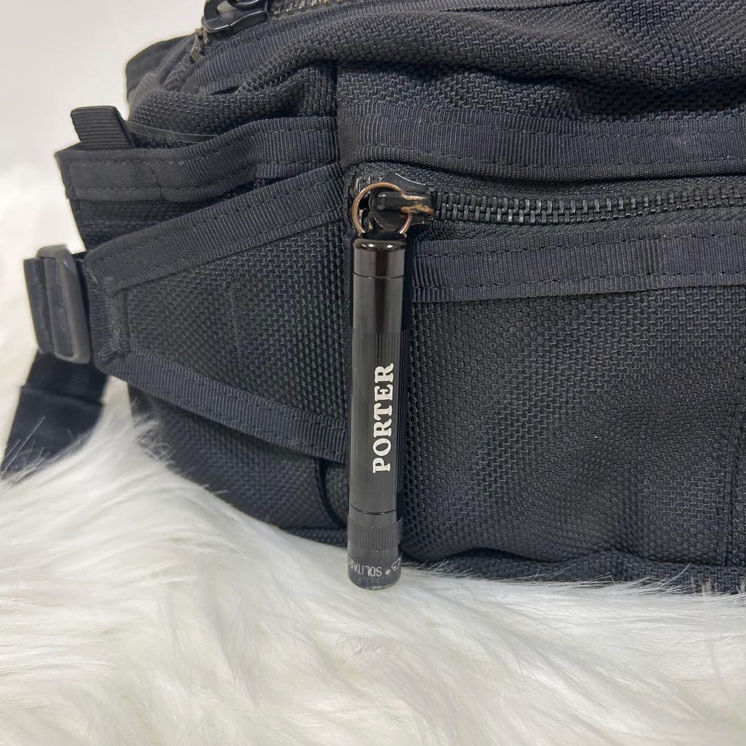 PORTERHEAT ポーター ヒート ウエストバッグ ボディバッグ　マグライト