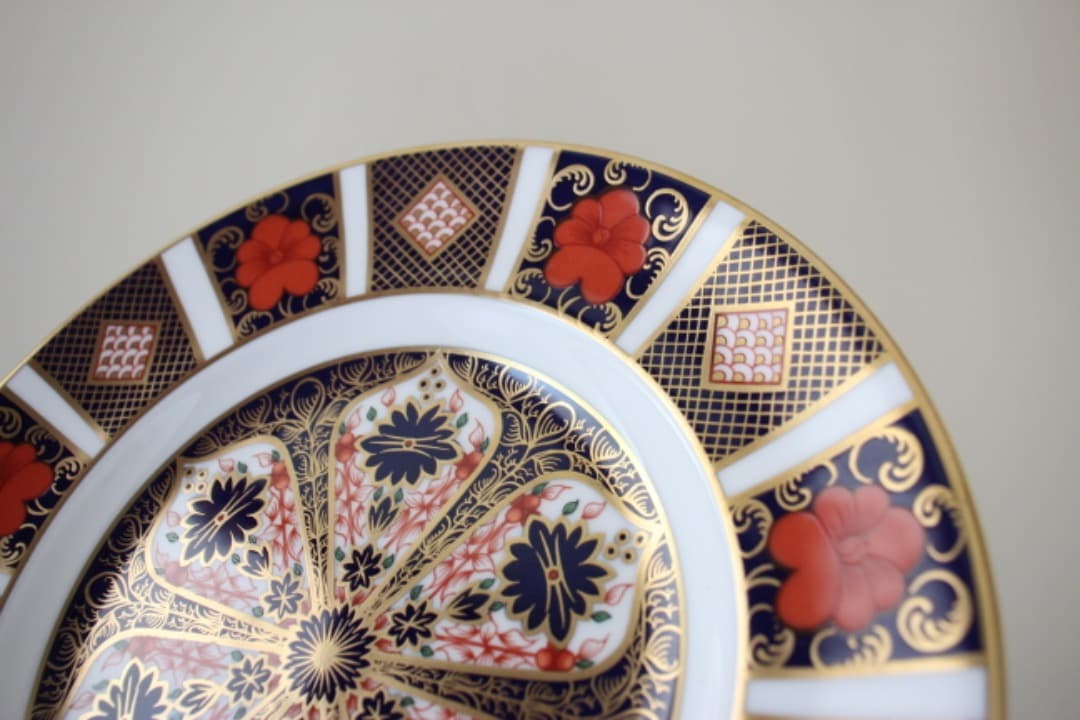 ロイヤルクラウンダービー　オールドイマリ　１１２８　２２cmプレート