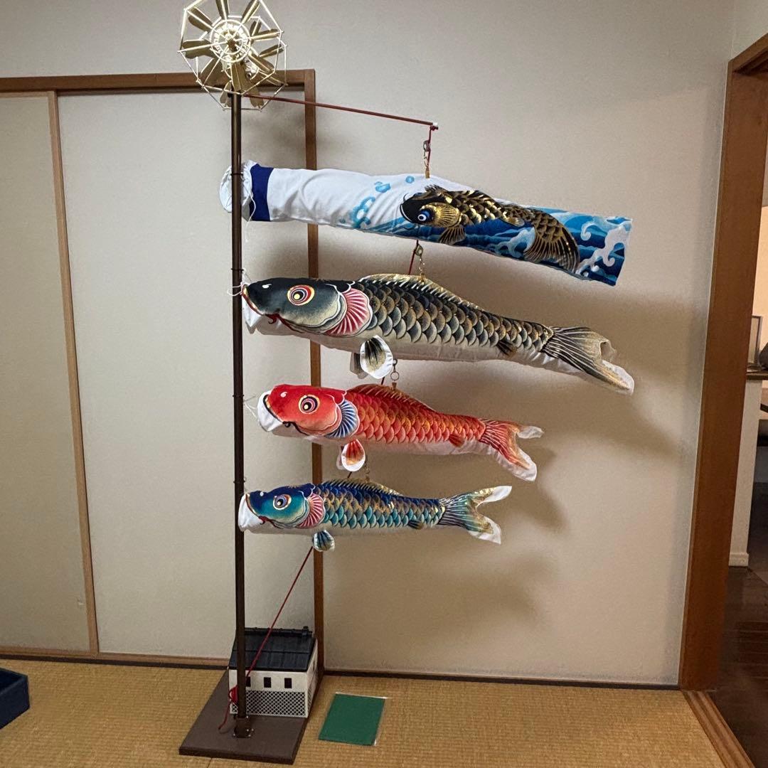 室内用鯉のぼり　座敷　鯉物語　天華