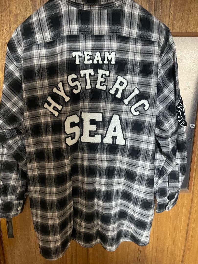 HYSTERIC GLAMOUR チェック柄長袖シャツ