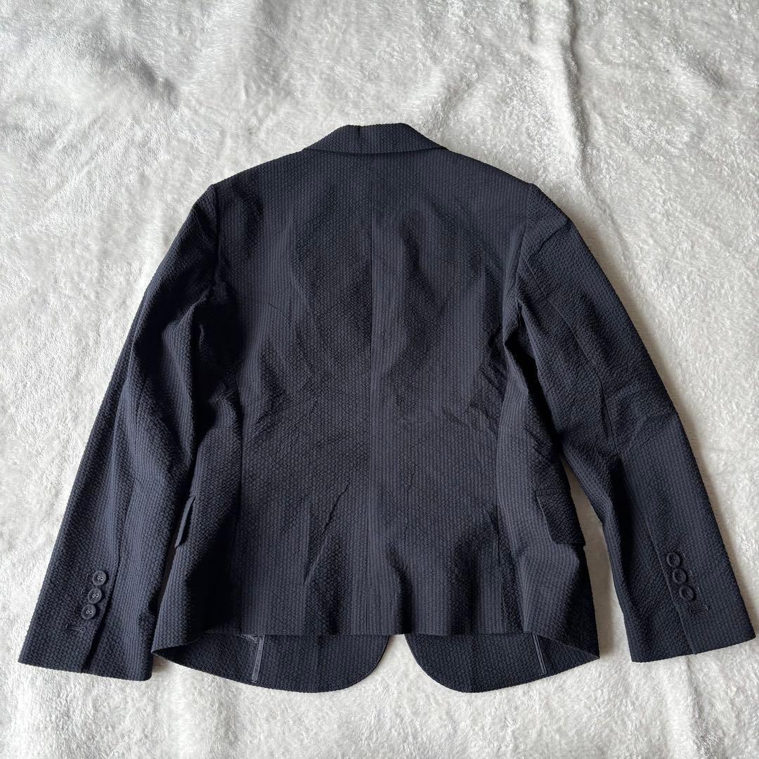 ✨️美品 Theory セオリー サッカー生地 セットアップ ネイビー スーツ