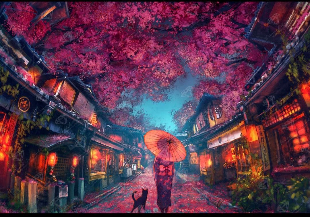 新品未開封　ダイヤモンドアートクラブ　SakuraFestival