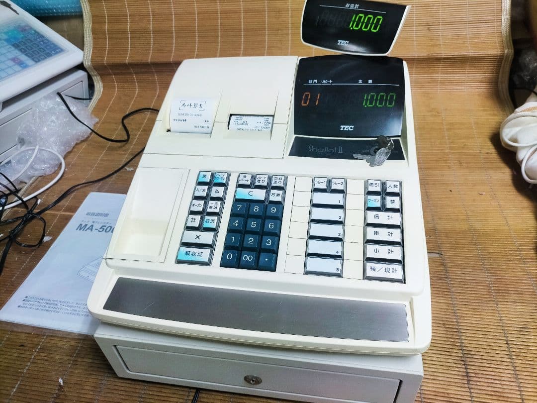 テックレジスター　MA-500　ツインプリンター　人気機種　911900