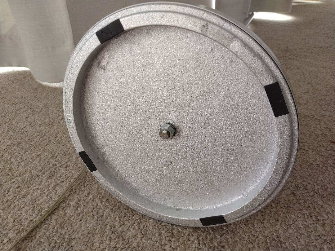 【良品】MUJI無印 アルミフロアランプ 間接照明/ヴィンテージスタンドライト