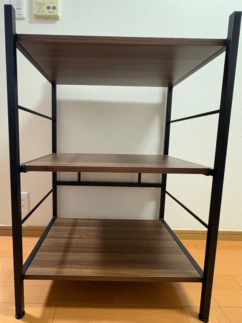 新品未使用組立済⭐︎山善　ロータイプレンジラック　レンジ台