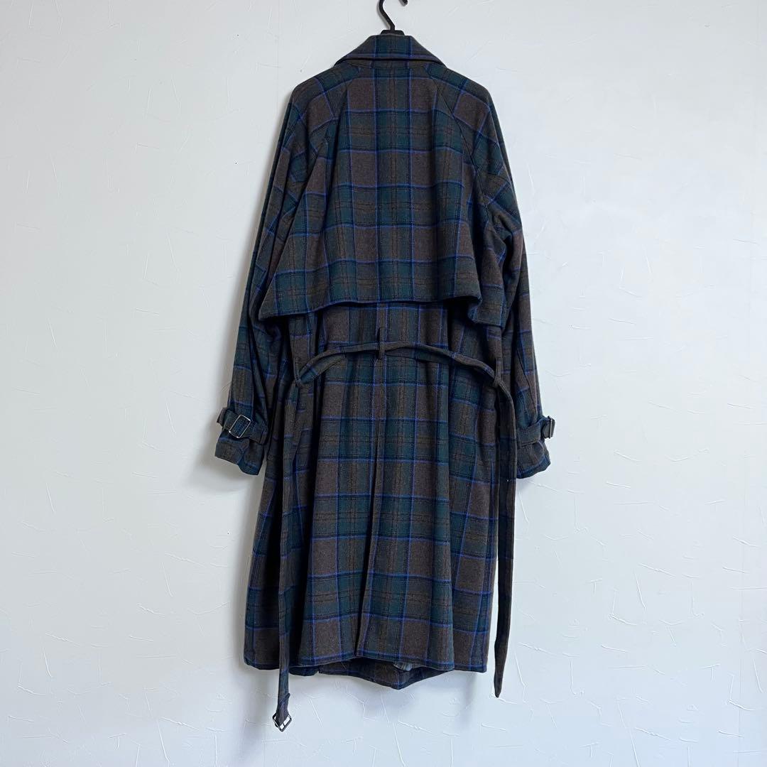 jieDa PLAID TRENCH COAT チェックトレンチコート　サイズ1