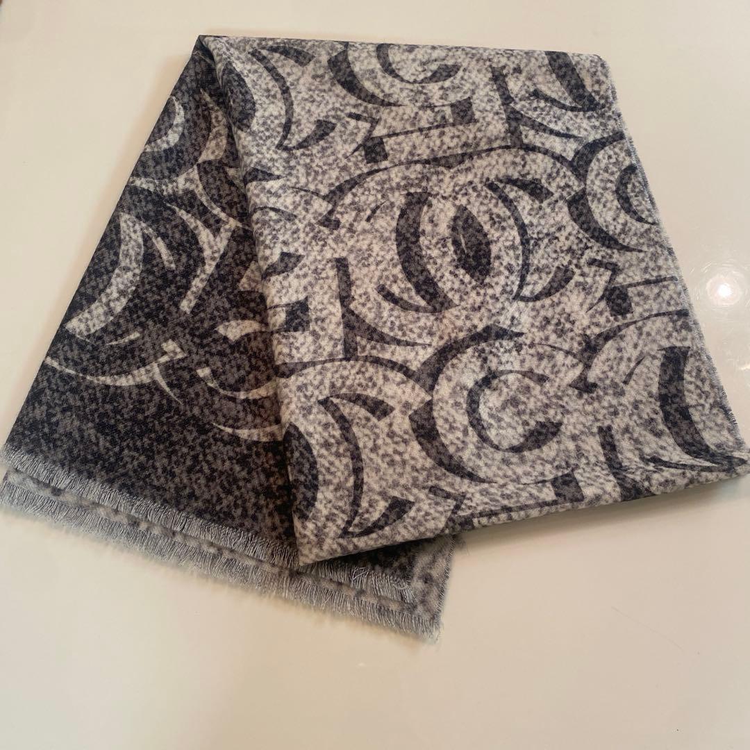 正規品☆シャネル☆大判ストール　カシミア 100%