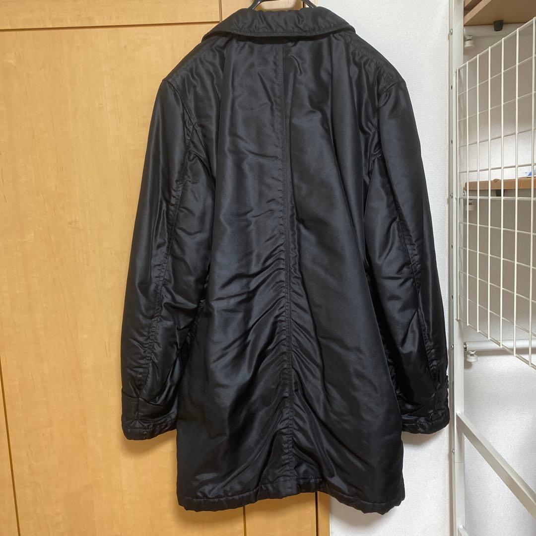 COMME des GARÇONS HOMMEロングコート ブラック L