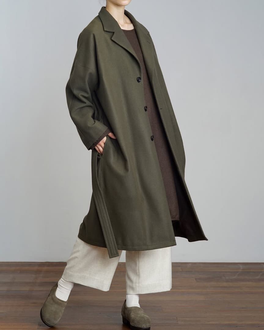 ARTS&SCIENCE Drawstring robe coat 1 コート