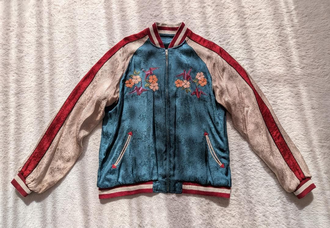 【希少】JAPANESE CLASIC SCRIPT スカジャン Lサイズ