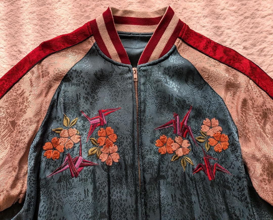 【希少】JAPANESE CLASIC SCRIPT スカジャン Lサイズ