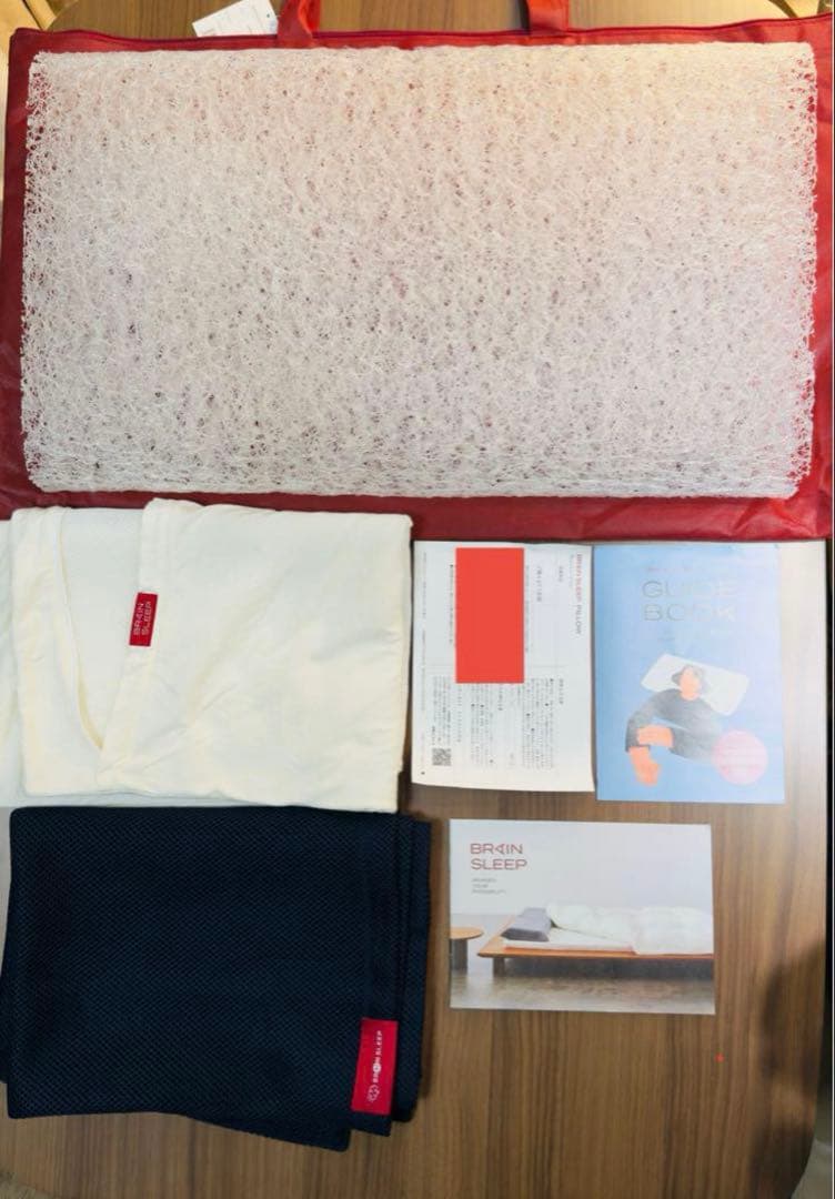 【超美品】BRAIN SLEEP PILLOW ブレインスリープ ピロー　枕