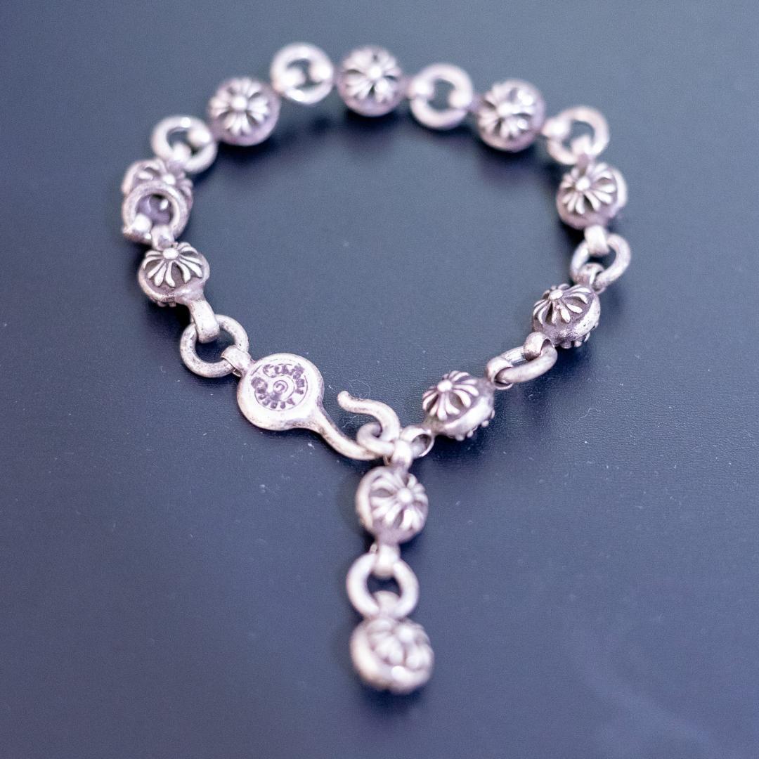 【最終値下】CHROME HEARTS クロムハーツ クロスボールブレス（本物）