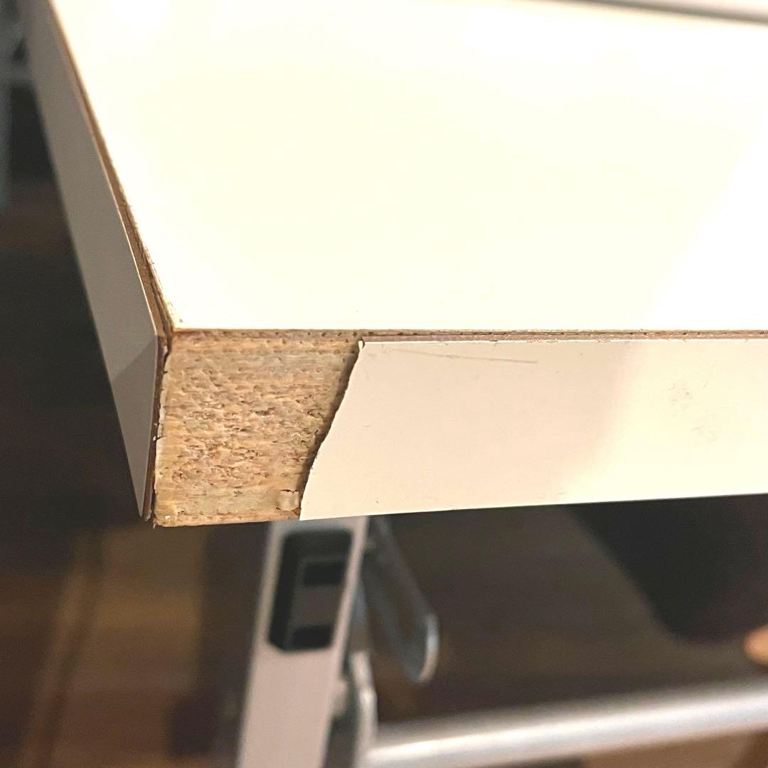 長机　折りたたみ机　テーブル　会議机　フリーマーケット　ホワイト