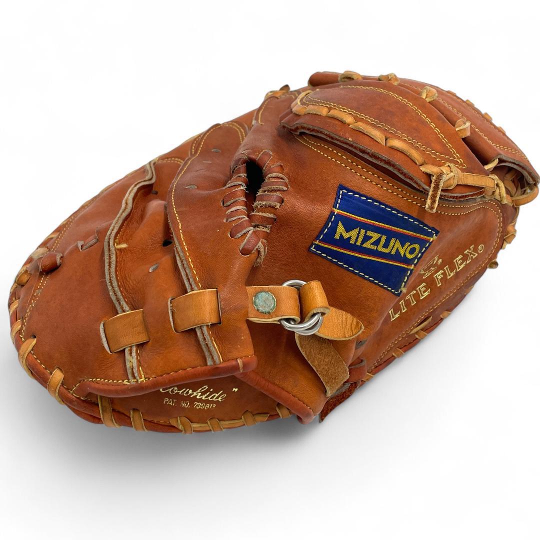 【稀少品】mizuno ミズノ 大人 キャッチャーミット/野球グローブ