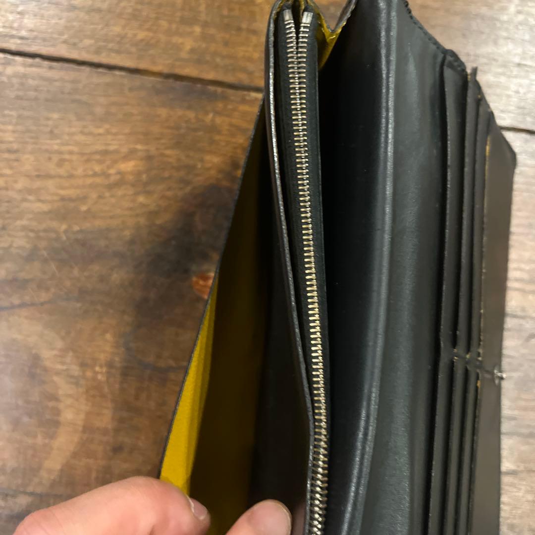 Goyard 長財布 ブラックブラウン