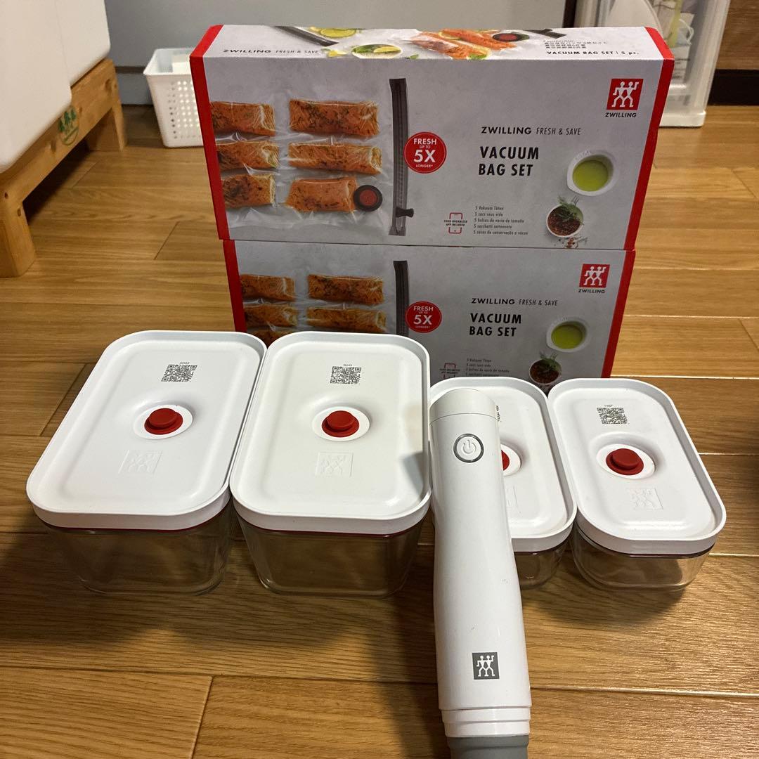 保存容器・ケース ZWILLING VACUUM BAG SET