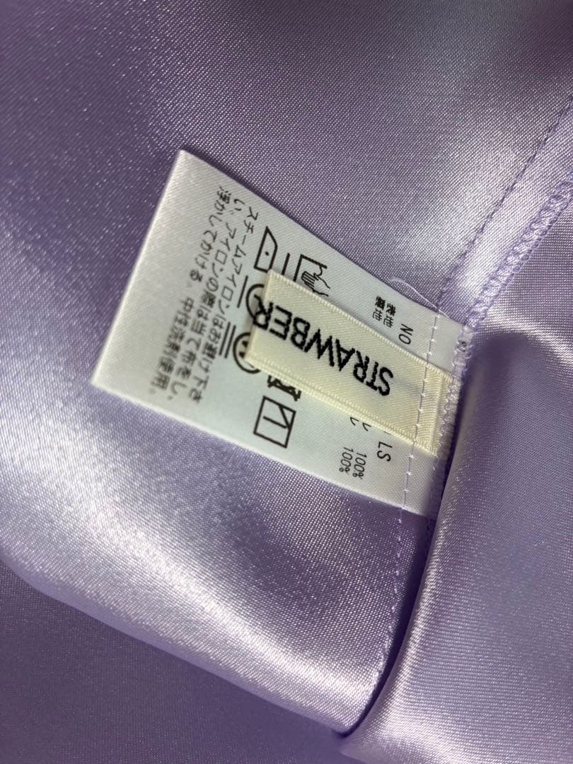 【新品】 STRAWBERRY-FIELDS スカート　パープル