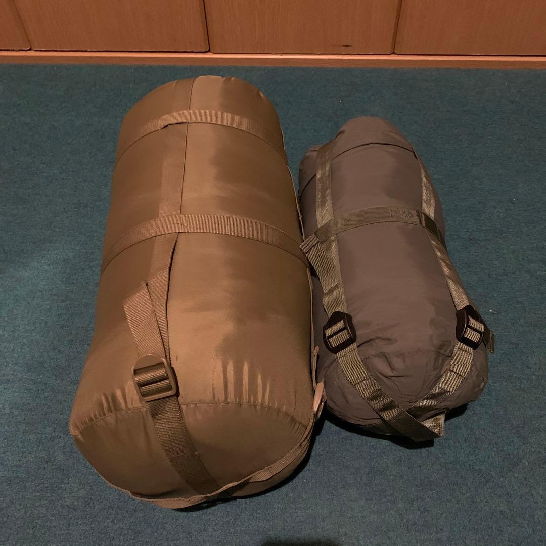 希少 デッドストック イギリス軍3シーズン寝袋