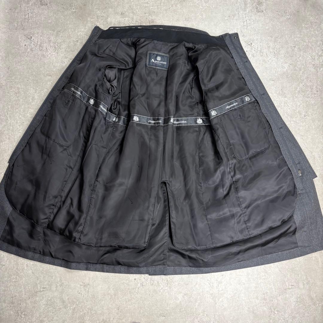 美品　アクアスキュータム　バルマカーン　コート　ダウンライナー 42 22年製