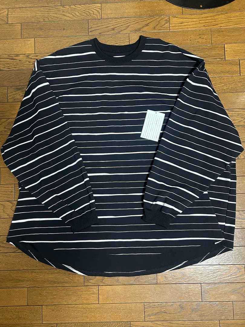 トップス S.F.C SUPER BIG MIX STRIPE LS NYLON TEE