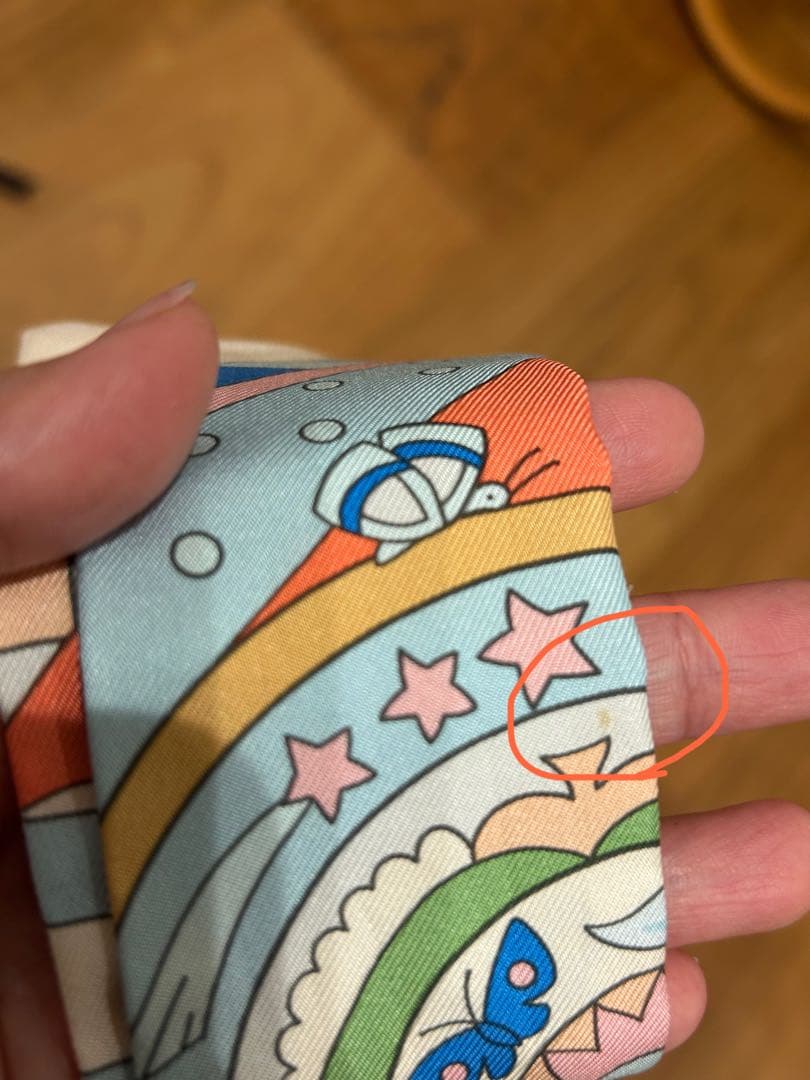 【送料込】 【最終値下げ】エルメス　ツイリー　スカーフ