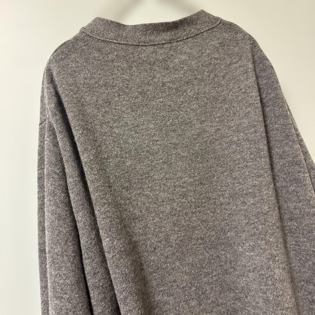 DANTON ダントン　ラムウール　Vネックニットカーディガン　男女兼用