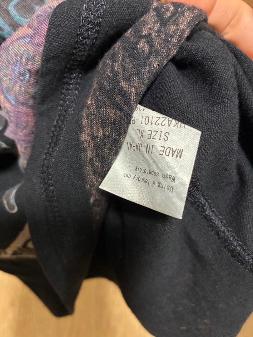 SHARE SPIRIT グラフィックTシャツ XL ブラック HYDE