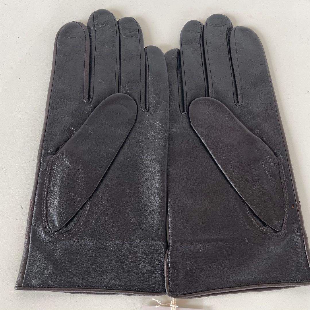 ✨新品タグ付✨ヴィヴィアンウエストウッド　オーブ　メンズ　ラムレザーグローブ手袋
