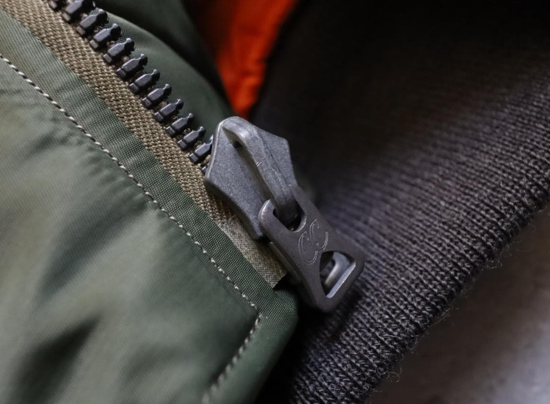 【Lサイズ】バズリクソンズ MA-1 Dタイプ リフレクター フライトジャケット