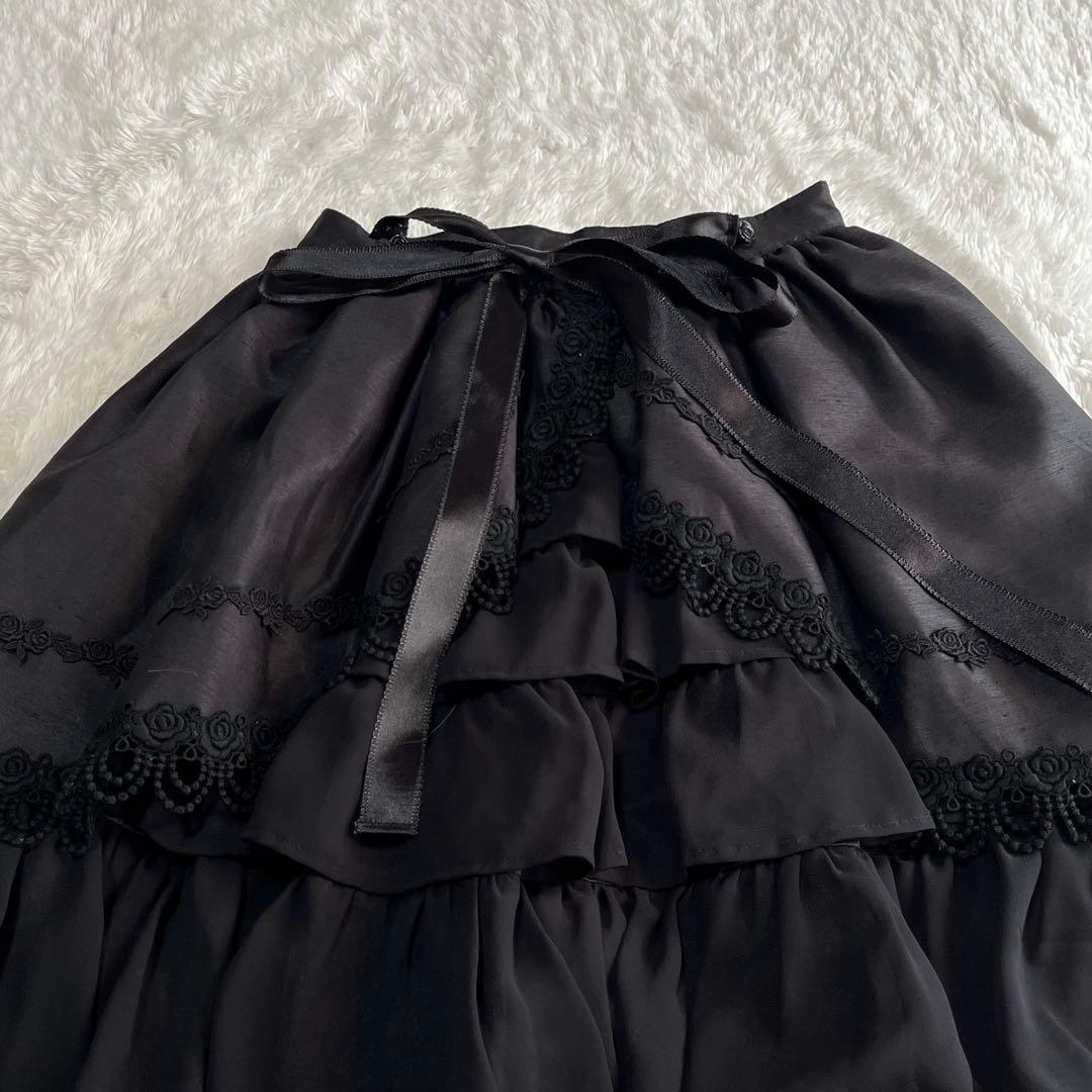 美品♡ アリス アンド ザ パイレーツ　ロリータ スカート　レース　薔薇