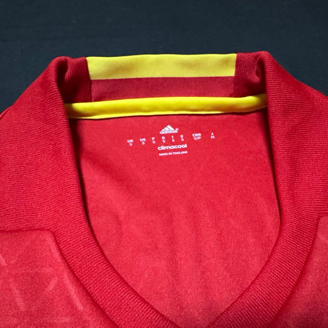 【正規品／美品】スペイン代表 ホーム2016 ユーロモデル 6 イニエスタM