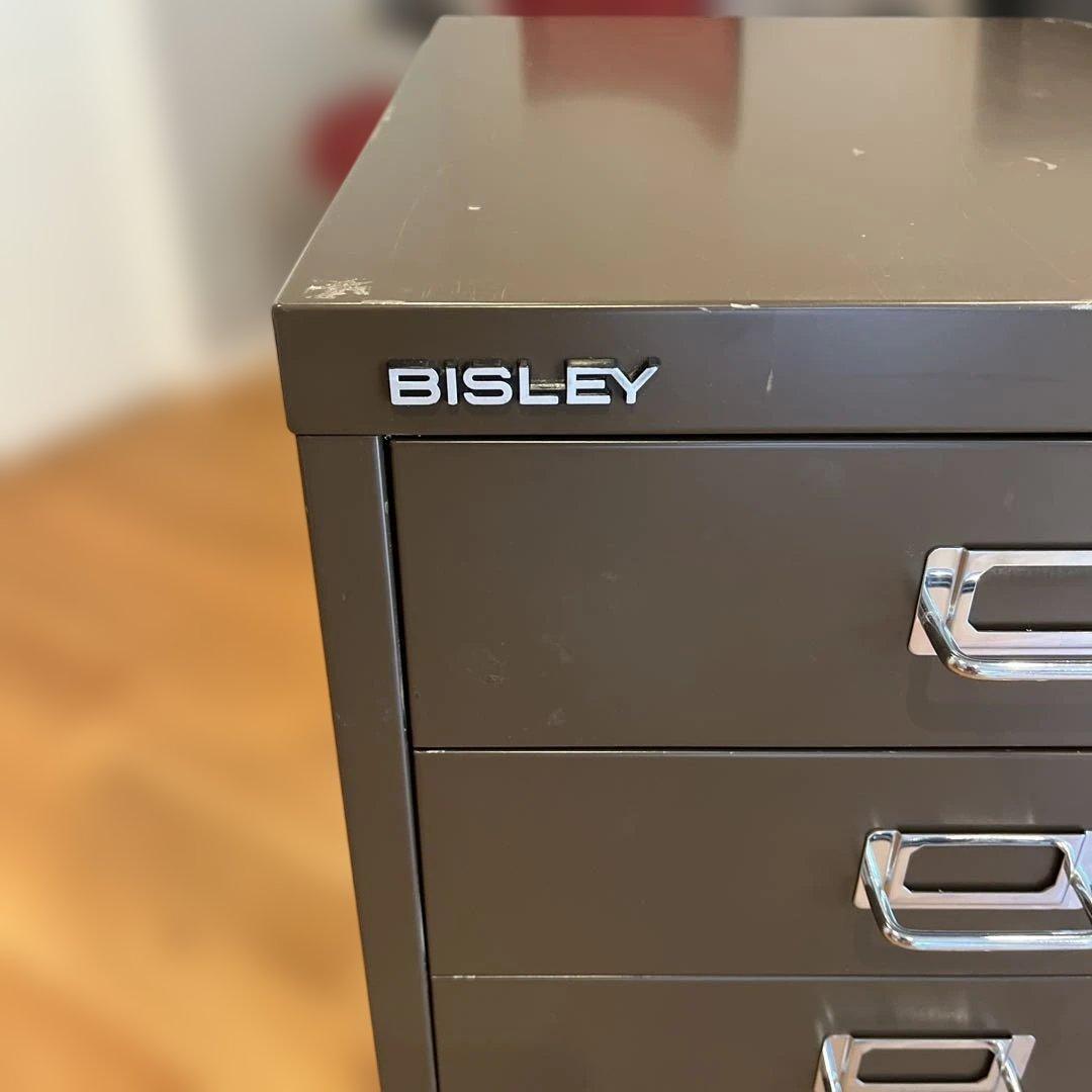 本日値下！ビンテージ！BISLEYビスレー　両袖デスク　 キャビネット　ブラウン