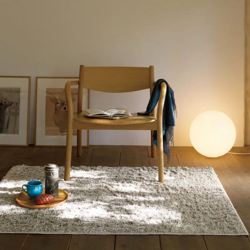 無印良品 オーク材 ラウンジアームチェア