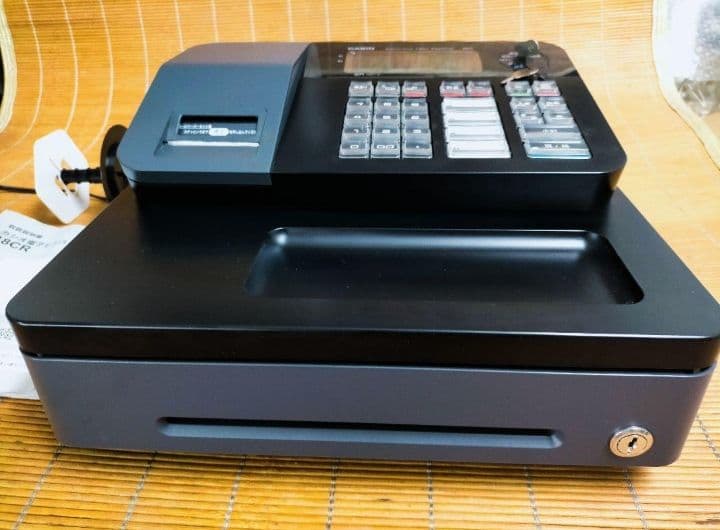 カシオレジスター　18CR　コンパクト　人気機種　感熱紙　360670