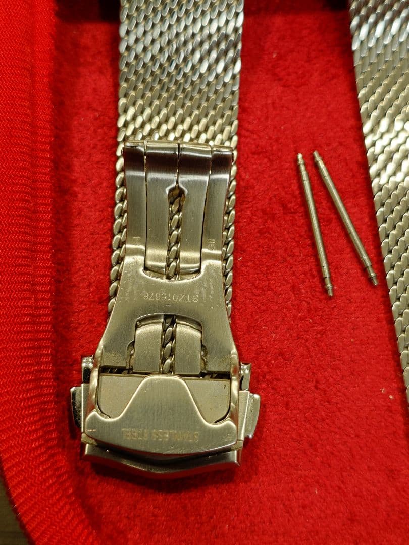 ジ*ゴ様 OMEGA オメガ 純正 ステンレス メッシュブレス 20mm ベルト