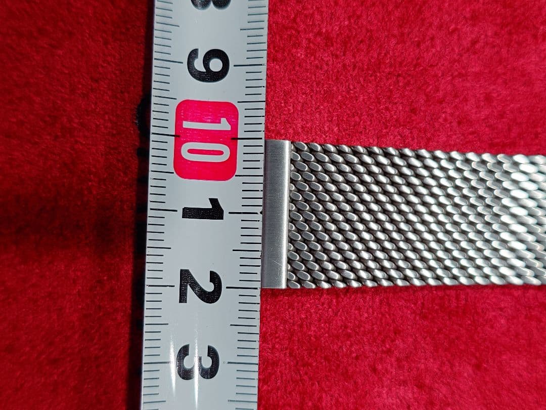 ジ*ゴ様 OMEGA オメガ 純正 ステンレス メッシュブレス 20mm ベルト