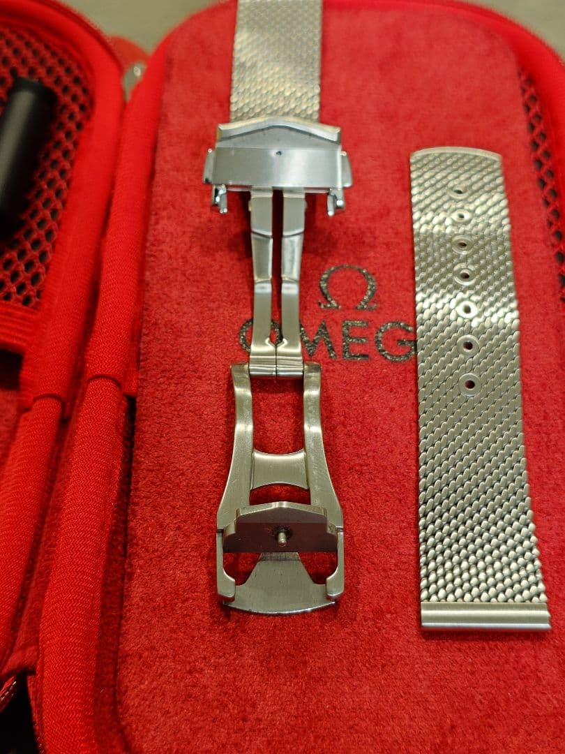 ジ*ゴ様 OMEGA オメガ 純正 ステンレス メッシュブレス 20mm ベルト