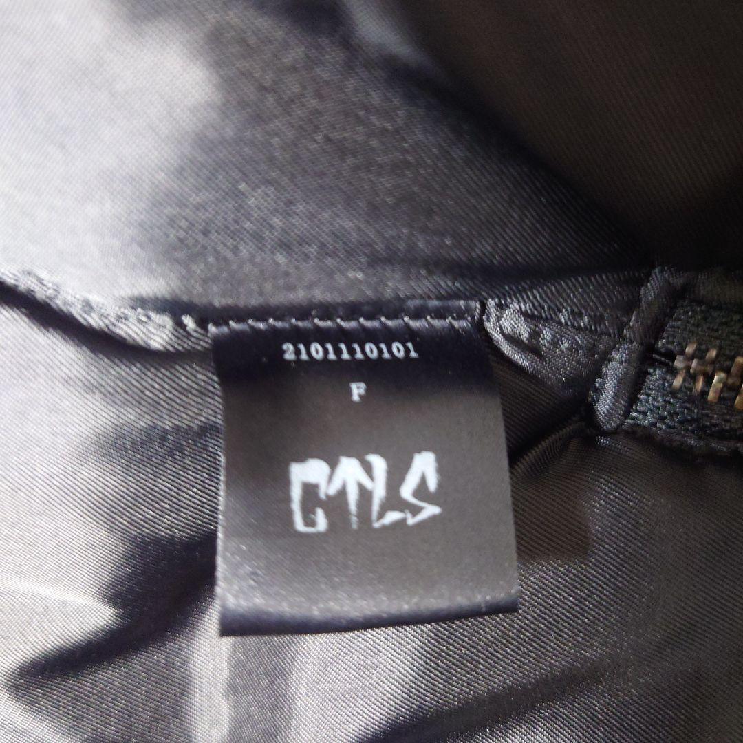 CVTVLIST CTLS ブラック BIGLOGO MA-1ジャケット