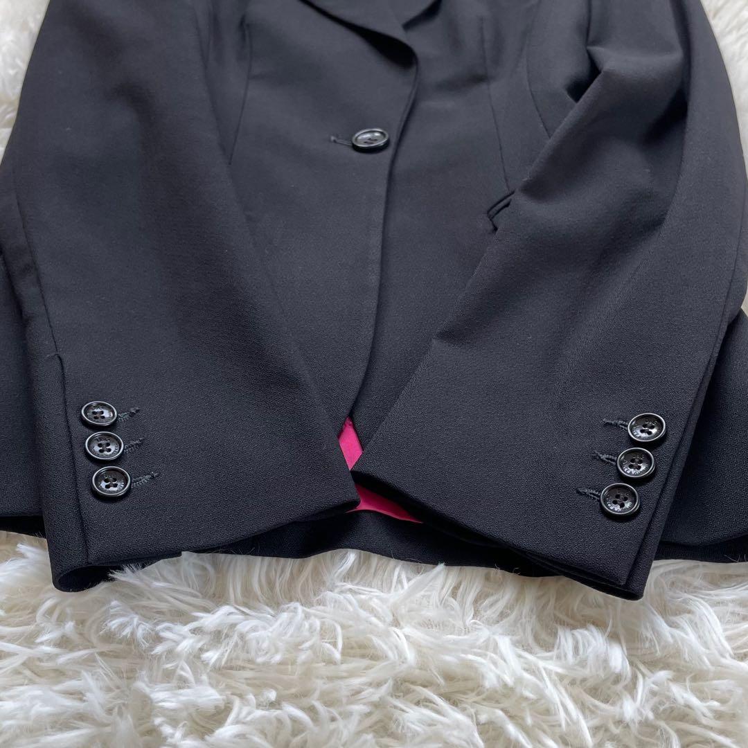 D&G DOLCE & GABBANA ブラックさシングル1Bパンツスーツ