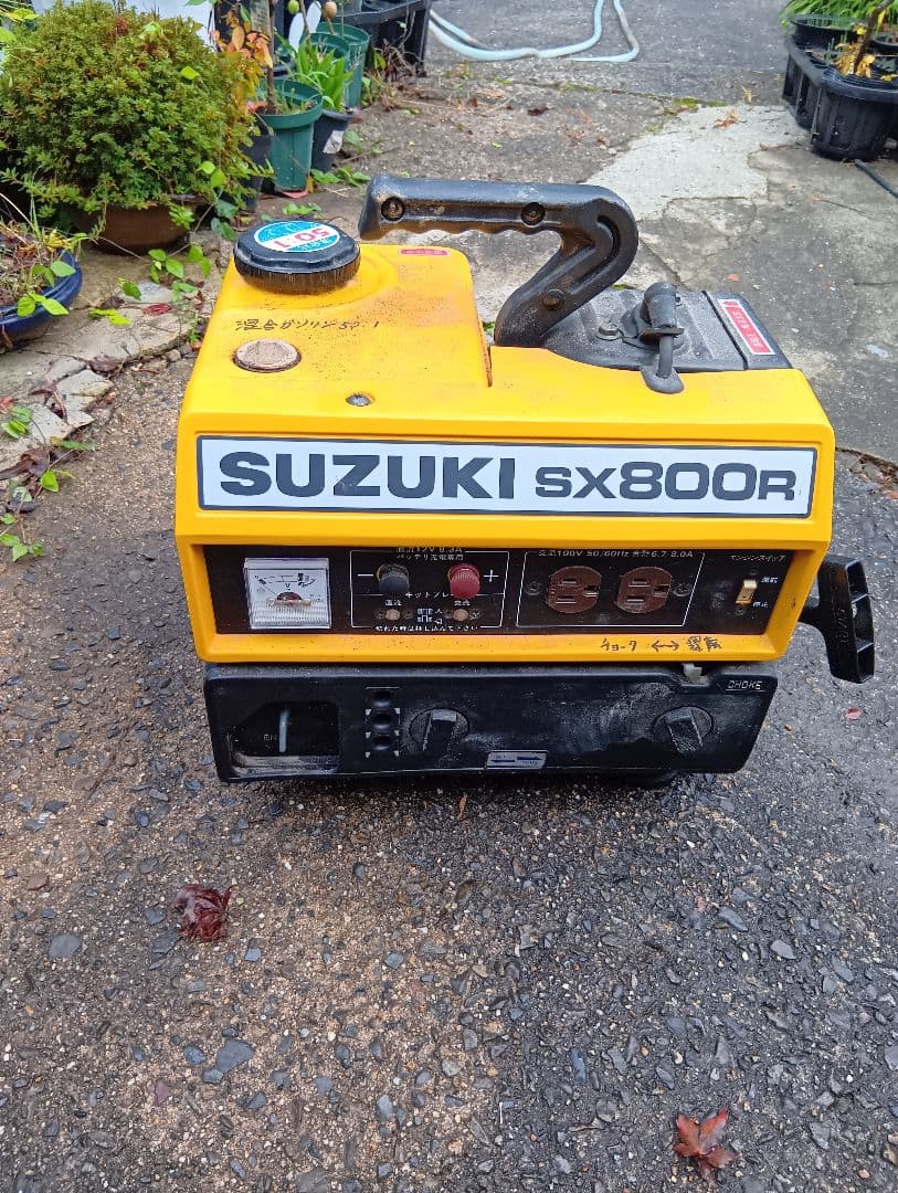 発電機（新品から5回使用しただけ）