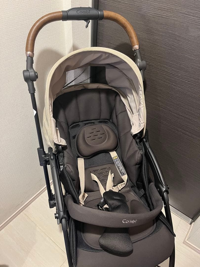 Combi ベビーカー スゴカルS エッグショックJA ヘーゼルベージュ