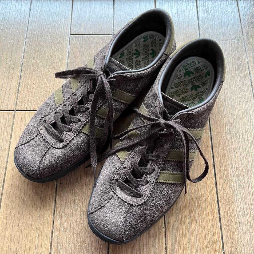 adidas tobacco gruen／アディダス タバコ US9