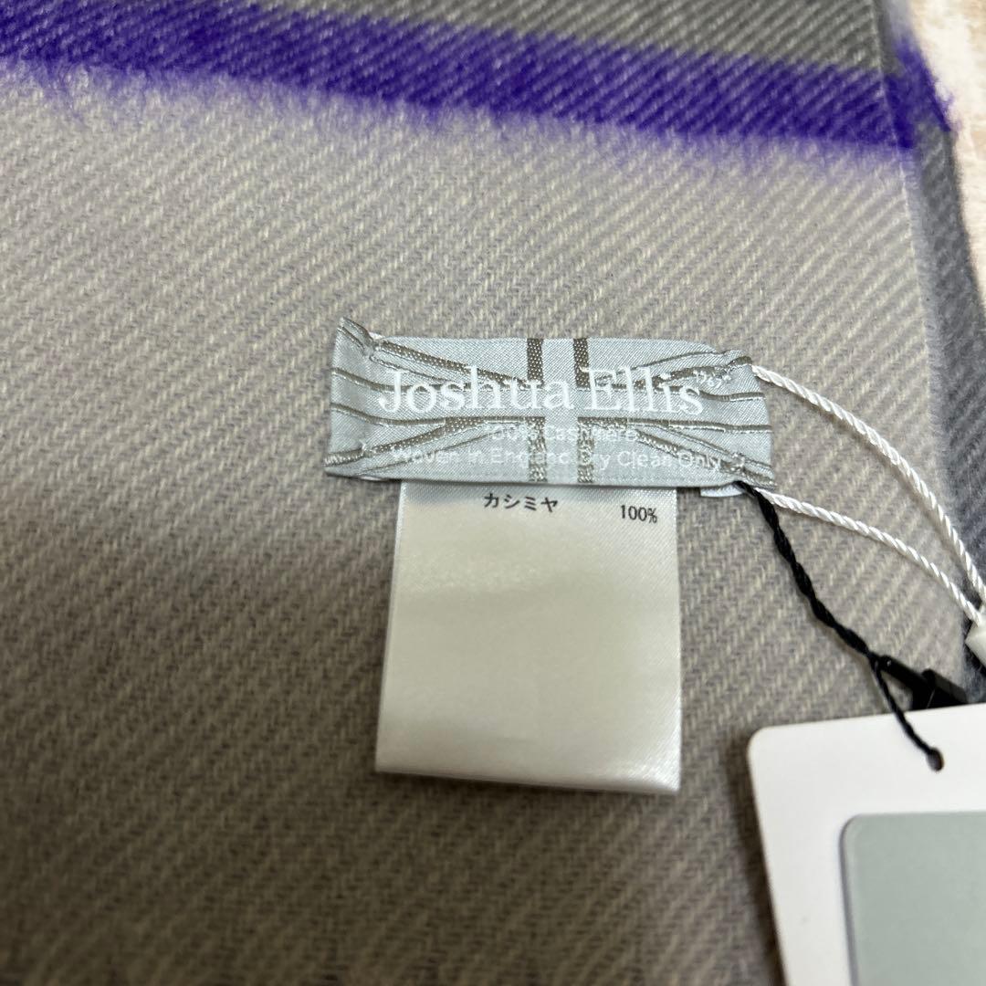 ♦*中様 新品　Joshua Ellis（ジョシュア エリス）　 カシミヤチェッ