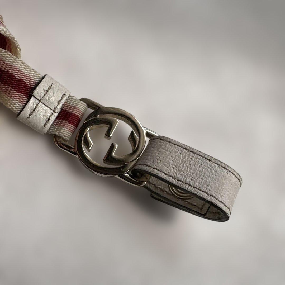 ✨GUCCI strap✨グッチストラップ　インターロッキング ネックストラップ