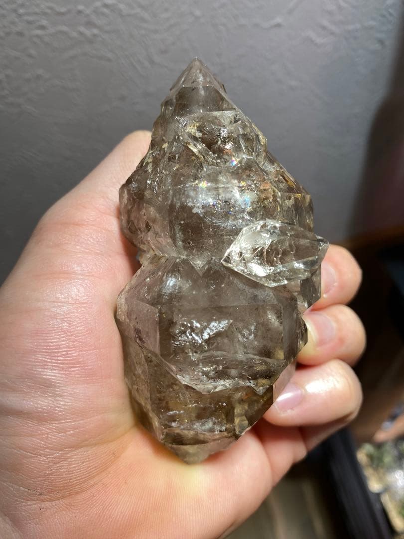 原石　天然石　エレスチャル