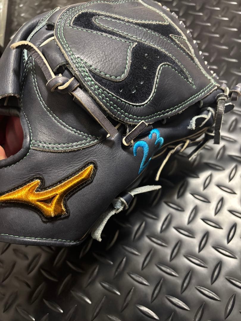 ミズノプロ 菅野智之オーダーモデル　mizuno proウェブ曲げない型付け